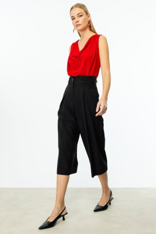 On Tek Pile Bol Paça Pantolon