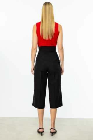 On Tek Pile Bol Paça Pantolon