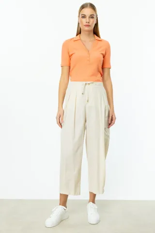 On Kargo Cepli Paraşüt Kumaş Pantolon