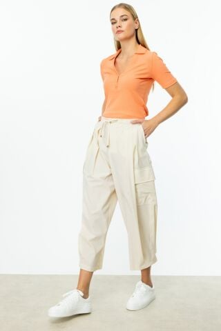 On Kargo Cepli Paraşüt Kumaş Pantolon