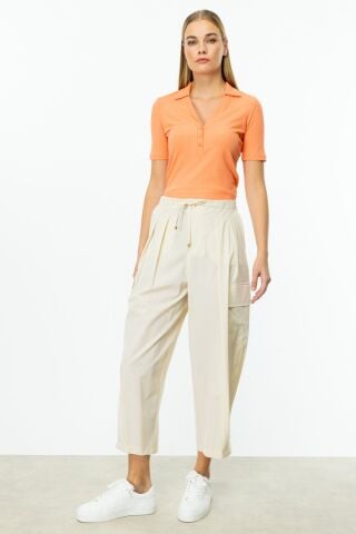 On Kargo Cepli Paraşüt Kumaş Pantolon