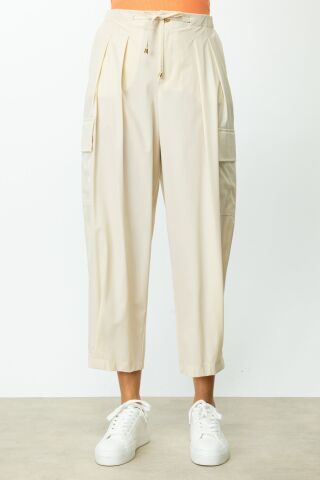 On Kargo Cepli Paraşüt Kumaş Pantolon