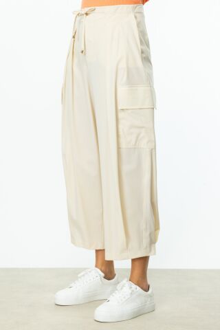 On Kargo Cepli Paraşüt Kumaş Pantolon
