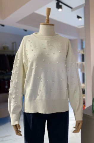 İnci Detaylı Kazak