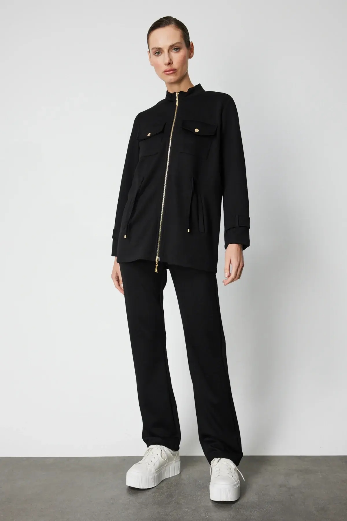 ON BELİ LASTİKLİ CEPLİ EŞOFMAN ALTI