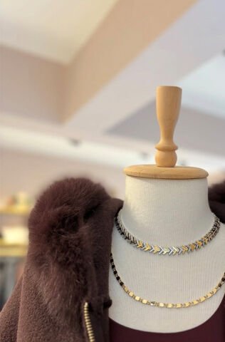 On Fashion Kürk Kapüşonlu Fermuar Detaylı Hırka