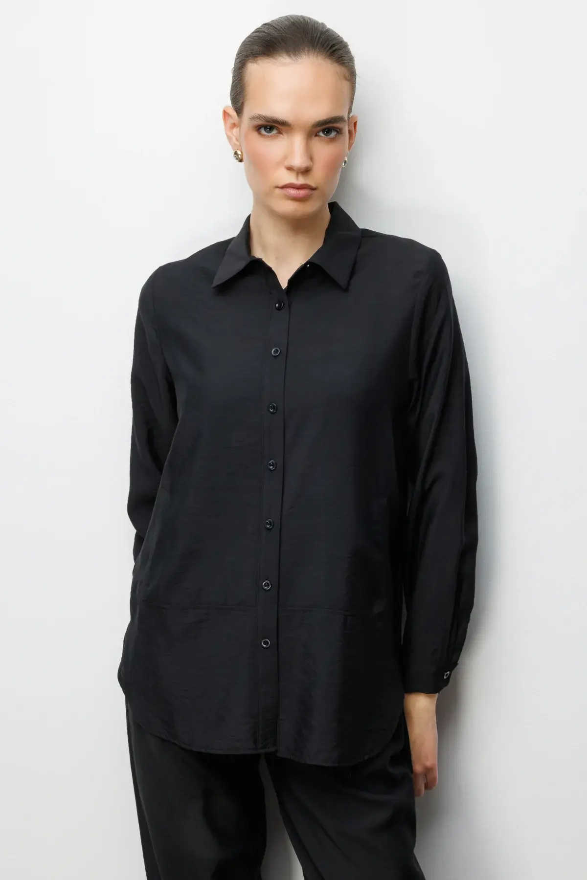 On Yan Cepli Polo Yaka Gömlek