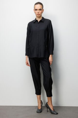 On Yan Cepli Polo Yaka Gömlek