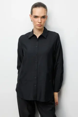 On Yan Cepli Polo Yaka Gömlek