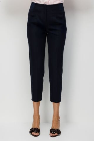 Ekol Kalın Lastikli Dar Paça Pantolon Lacivert