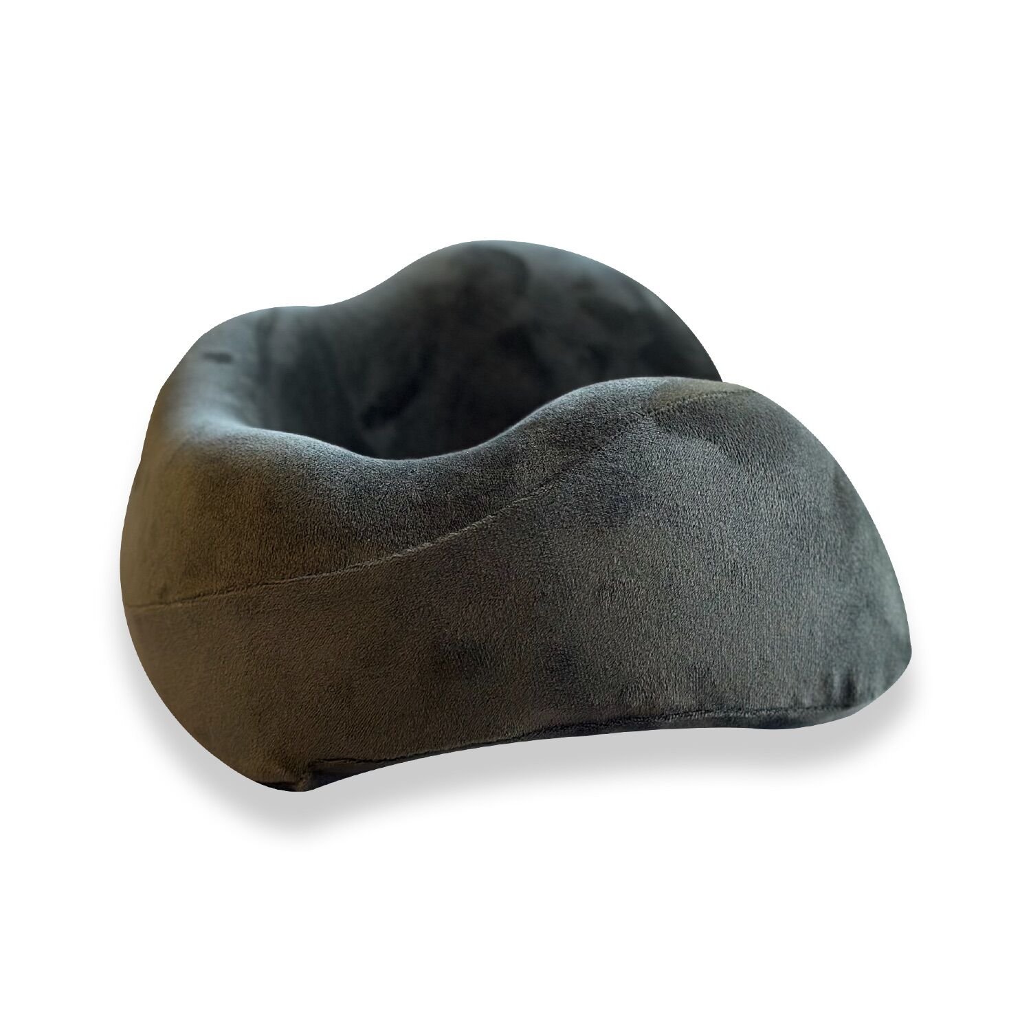 VISCOHAPPY Ortopedik Visco Seyahat Boyun Yastığı                                                                 Hafızalı Sünger, Çıkarılabilir Kılıf (HAKİ YEŞİLİ)