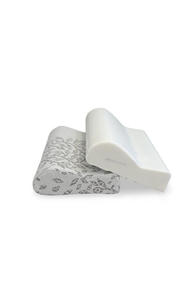VİSCOHAPPY Boyun Destekli Medikal Ortopedik Exclusive %100 Visco Yastık 50x32x10-8 Cm