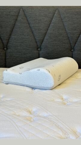 VİSCOHAPPY Boyun Destekli Medikal Ortopedik Exclusive %100 Visco Yastık 50x32x10-8 Cm PLUS