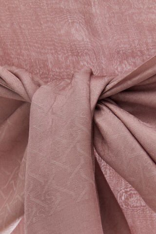 Setrms Monogram Şal Gül Kurusu