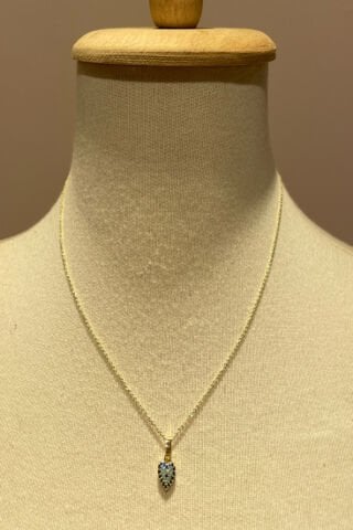 Nazar Boncuk Detaylı Kolye Gold