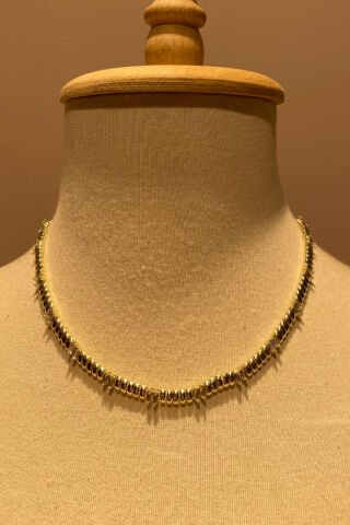 Özel Tasarım Zarif Gold Detay Kolye