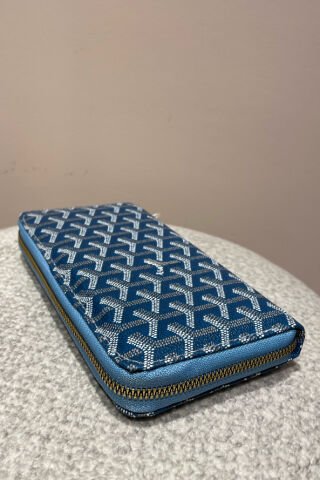 Desenli Cüzdan Mavi