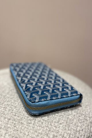 Desenli Cüzdan Mavi