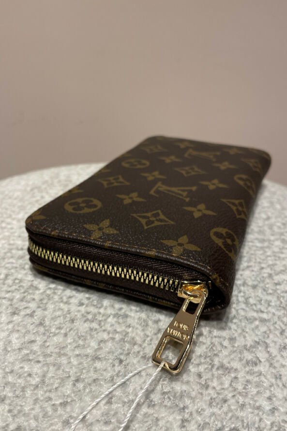 Logolu Cüzdan Kahverengi