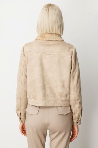 Ekol Peluşlu Güderi Mont Kum