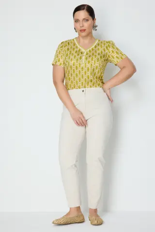 Ekol Beli Kalın Lastikli Yan Cepli Pantolon