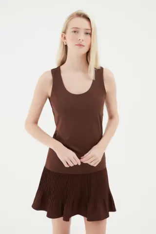 QUZU Kalın Askılı Basic Bluz