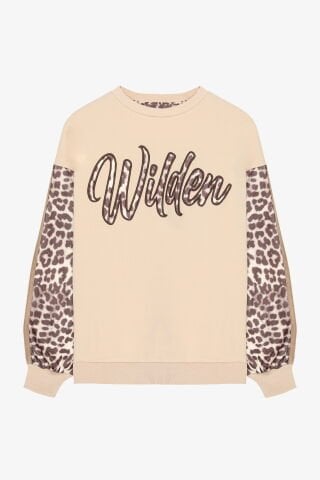 Quzu Nakış Detaylı Sweatshirt